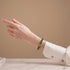 Turquoise Horizon | .925 Sterling Silver | Lunar Glass Bracelet